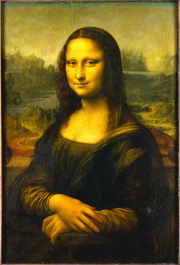 Figure 11-4: Among other things, the Mona Lisa is celebrated for its use of sfumato and aerial perspective.